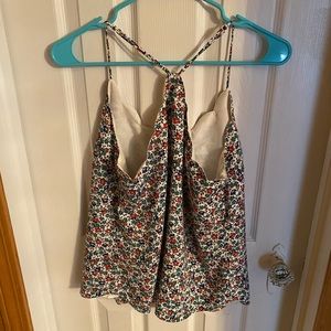 Jcrew scalloped tank top